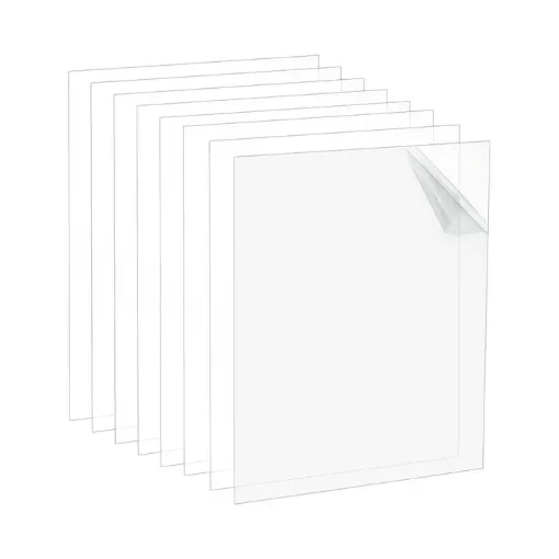 acrilico transparente 2mms espesor plancha 225x300mms por unidad 0