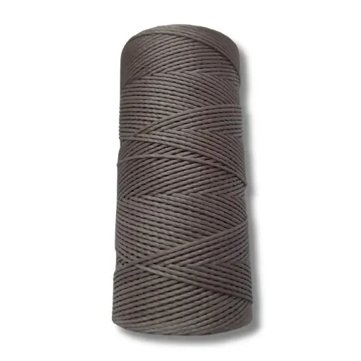 hilo cordon encerado fino 100 polyester 2 cabos cono 100grs 150mts olimpo color 85 lila claro 0