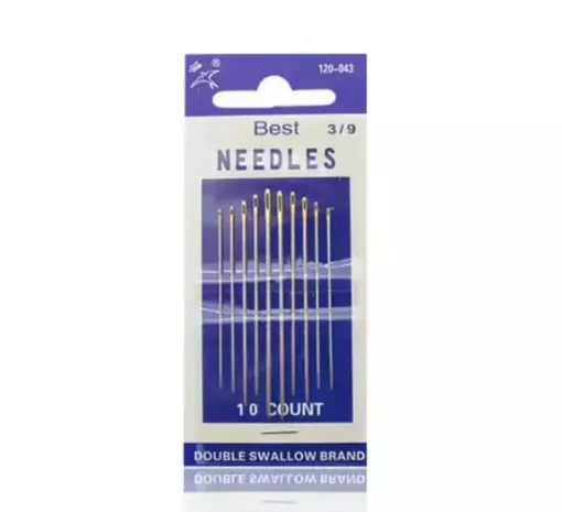 agujas mano best needles 5 medidas x10 unidades 0