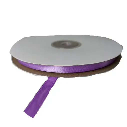 cinta raso doble faz satinada no 1 6mm por 100mts color lila 0
