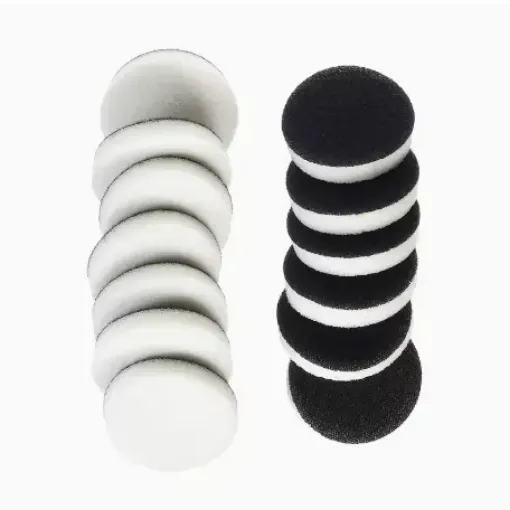 repuestos esponja para sellos tinta scrapbooking circular medida 30x5mms set x10 unidades 0