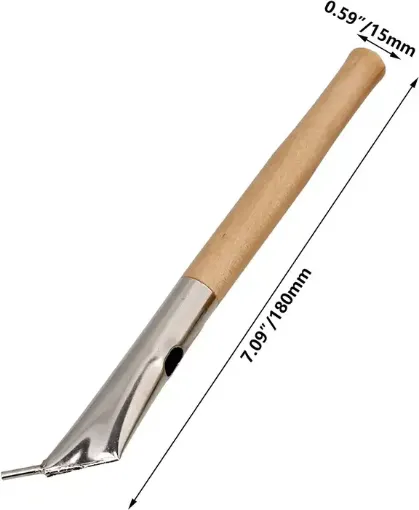 herramienta acero inoxidable para batik tela impresion cera tjanting por unidad 0