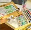 repuestos esponja para sellos tinta scrapbooking circular medida 30x5mms set x10 unidades 5