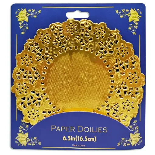 rodal circular 6 5cms metalizado x20 unidades color oro dorado 0