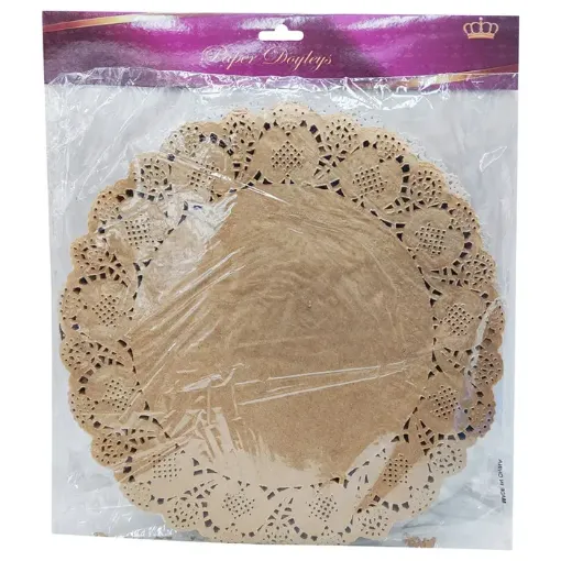 rodal circular medida 30cms color kraft x12 unidades 0