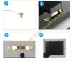 gancho colgador dentado metalico sierra para cuadros medida 44x8mms tornillos niquel por 10 unidades 6