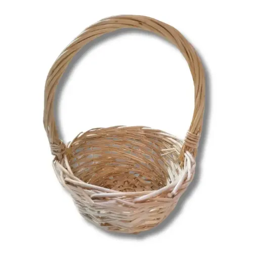 canasta mimbre asa mini medida 18x8x23 5cms color natural 0