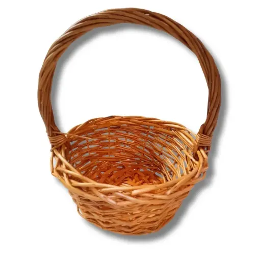 canasta mimbre asa mediana medida 29x11 5x32cms color marron claro 0