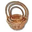 canasta mimbre asa chica medida 23x10x28cms color marron oscuro 1
