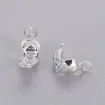 tapanudos terminales para tansa 7 5x4mms por 50 unidades color plata 1