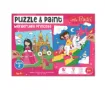 kit infantil diy puzzle play para armar pintar itsy bitsy modelo wonderland princess mundo princesa 0