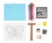 kit infantil diy art decor string para armar alambre itsy bitsy modelo butterfly mariposa 2