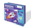 kit infantil diamond painting kit pintura diamantes itsy bitsy modelo cohete espacial 1