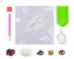 kit infantil diamond painting kit pintura diamantes itsy bitsy modelo cohete espacial 3