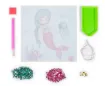 kit infantil diamond painting kit pintura diamantes itsy bitsy modelo sirena 3