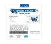 kit creativo infantil diy build play para armar pintar itsy bitsy modelo vintage aircraft avioneta 4