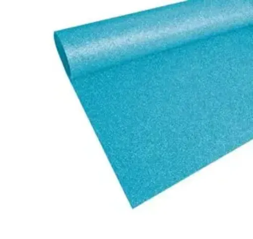 goma eva 2mms teoria 40 60cms con brillantina glitter color celeste 40 0