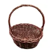 canasta mimbre asa redonda grande medida 26x26x30cms color marron 0