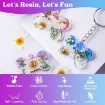 kit resina epoxi transparente sin brubujas para manualidades lets resin x16oz 473ml accesorios 2