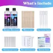 kit resina epoxi transparente sin brubujas para manualidades lets resin x16oz 473ml accesorios 5