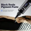 pigmento concentrado para resina epoxi uv lets resin pasta pigmentada color negro 100ml 130grs 3