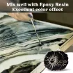 pigmento concentrado para resina epoxi uv lets resin pasta pigmentada color negro 100ml 130grs 4