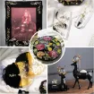 pigmento concentrado para resina epoxi uv lets resin pasta pigmentada color negro 100ml 130grs 5