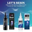 pigmento concentrado para resina epoxi uv lets resin pasta pigmentada color negro 100ml 130grs 7