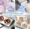 set caucho silicona para fabricar squishy lets resin clear x16oz 472ml pigmentos accesorios 2