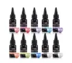 pigmentos liquidos concentrados para resina uv lets resin kit 10 colores perlados 20grs 0