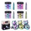 set 4 pigmentos polvo mica camaleon no toxicos lets resin kit 4 colores chameleon effect x5grs 0