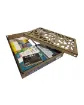 kit basico dibujo caja lujo calada especial para regalar 45x33x6cms 1