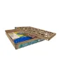 kit inicial pintura acuarela caja lujo calada especial para regalar 45x33x6cms 1