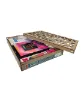 kit profesional pintura acuarela caja lujo calada especial para regalar 45x33x6cms 2