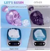 molde silicona modelo craneo calavera 3d grande medida 65x100x85mms lets resin 3