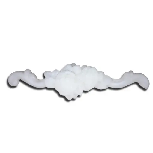 aplique porcelana flexible modelo guarda 2 rosas medida 11 5x3cms por unidad 0