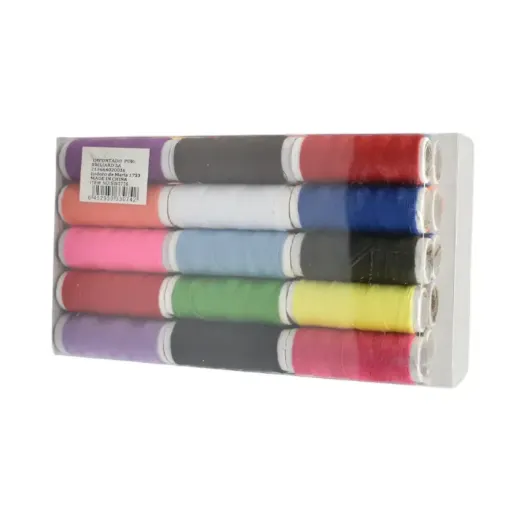 hilo coser set 30 carreteles varios colores surtidos 0