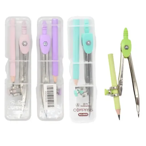 compas lapiz 12cms estuche 0