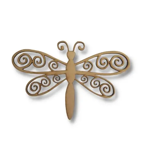 calado mdf t5 19cms serie insectos modelo mariposa 04 0
