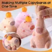 set 4 moldes silicona para resina epoxi lets resin modelo capybara para taba squishy x4 5 8x6cms 2