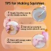 set 4 moldes silicona para resina epoxi lets resin modelo capybara para taba squishy x4 5 8x6cms 4
