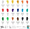 set 18 acrilicos pomo 12ml premium signature mont marte pintura acrilica colores basicos 5