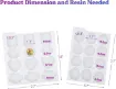 set 2 moldes silicona para resina lets resin agarre celular x24 apliques formas modelos 4cms 1