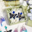 set 2 moldes silicona para resina epoxi lets resin caravanas alas mariposas accesorios 6