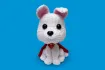 kit crochet para hacer amigurumis linhas corrente modelo dc krypto 1