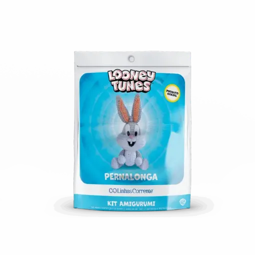 kit crochet para hacer amigurumis linhas corrente modelo looney tunes bugs bunny 0