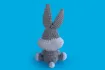 kit crochet para hacer amigurumis linhas corrente modelo looney tunes bugs bunny 2