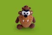 kit crochet para hacer amigurumis linhas corrente modelo looney tunes demonio tazmania 2