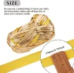 trapillo poliester simil eco cuero metalizado t shirt yarn crochet ovillo 100grs color bronce 2