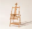 caballete atril pie profesional madera haya ajustable meeden 61x69x137 225cms w10b 0